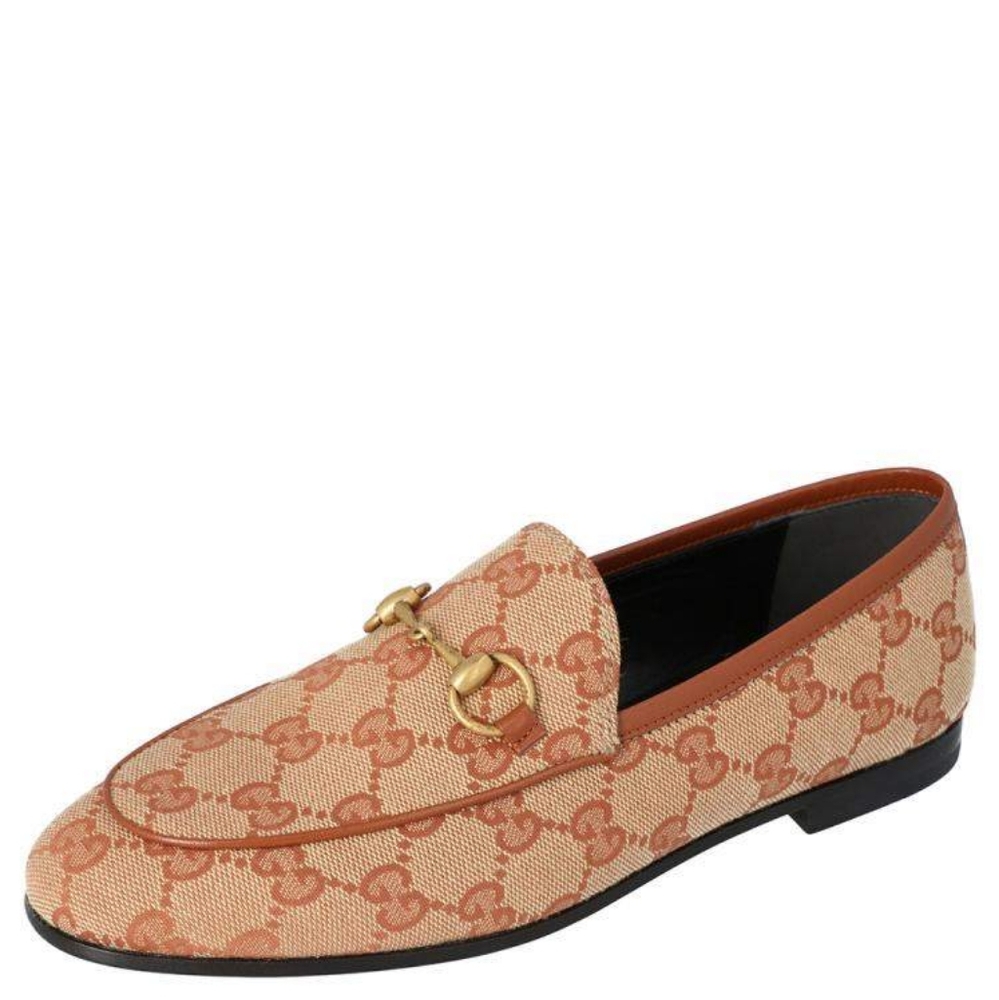 NIB Gucci Jordaan Loafers Silver Multi/ 35.5 - Picture 2 of 13